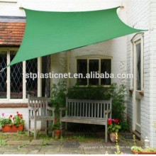 Dark green HDPE garden outdoor sun shade sail